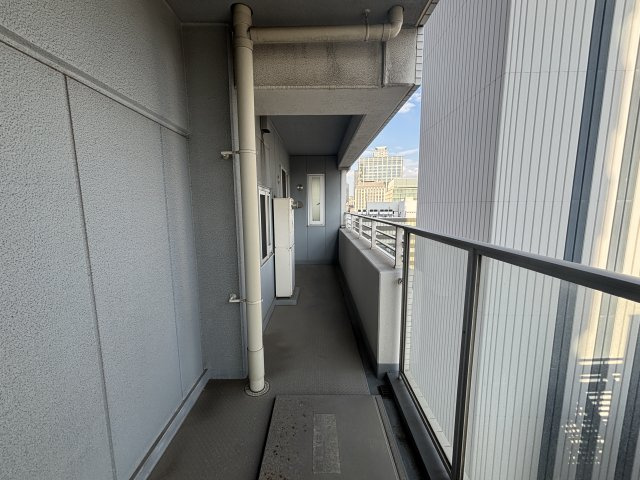ディーグラフォート大阪N.Y.タワー肥後橋のバルコニー