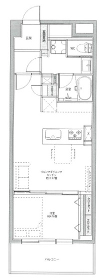 【間取り】 | ウィズウィース渋谷神南 S棟