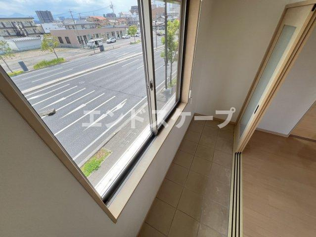 コリーヌのバルコニー|高崎、前橋のお部屋探しはエンドスケープまで！お客様の理想お聞かせ下さい♪