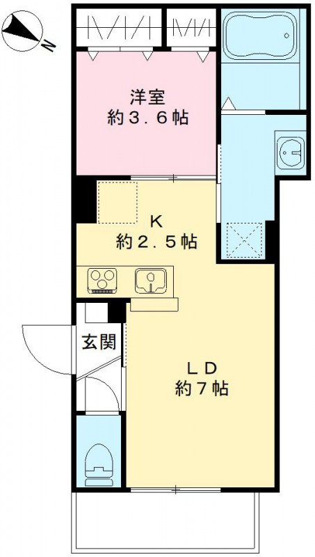 仮）大宮区桜木町ビューノルガロの間取り