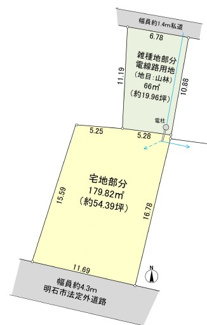 【土地図】 | 明石市朝霧南町3丁目　売地