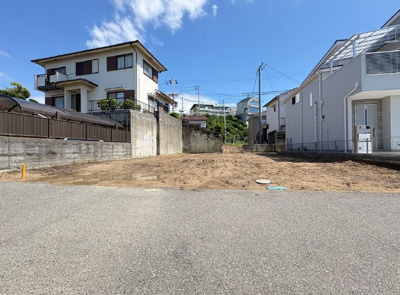 【外観】 | 明石市朝霧南町3丁目　売地 | 南から北に向かって撮影
