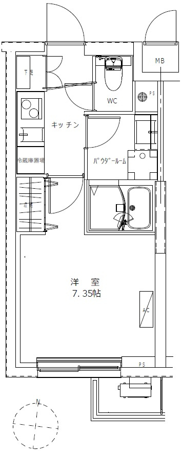 GENOVIA蕨の間取り