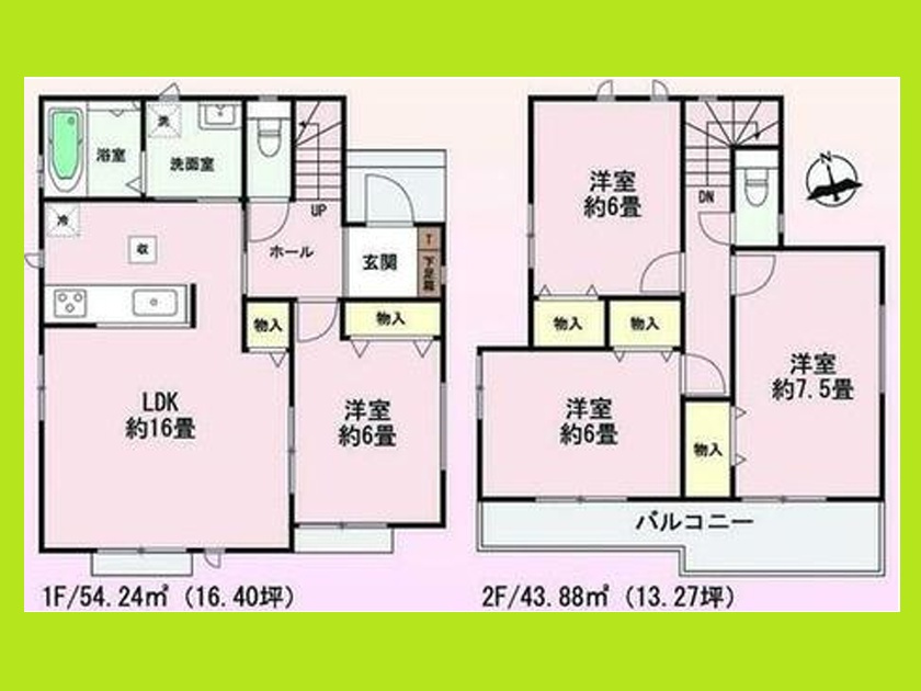 北名古屋市鍜治ケ一色西一丁目の新築一戸建の間取り|◇Ｄ号棟◇