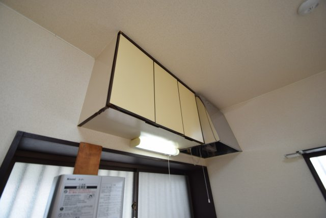 ハイツチェリーのキッチン|キッチン上部