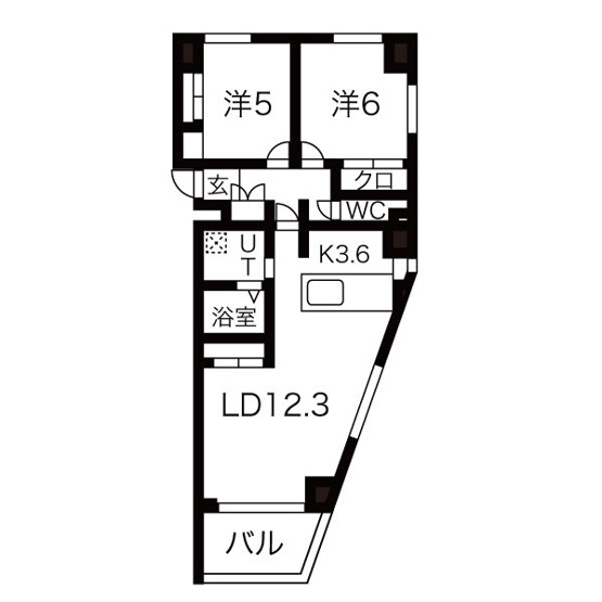 【間取り】 | PLATZ KAKUOZAN