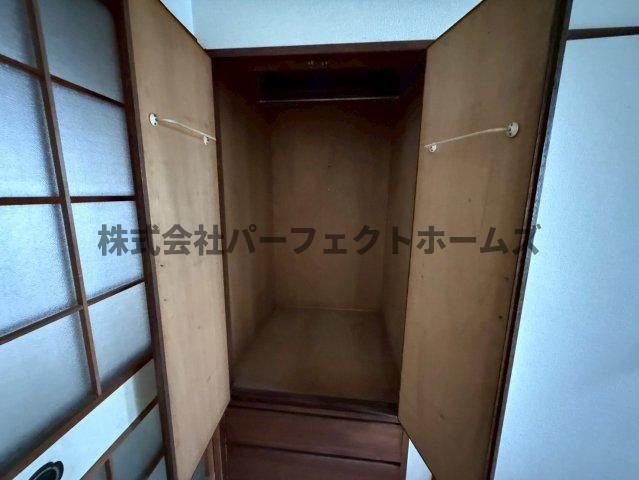 香里ヶ丘1丁目戸建　賃貸の収納|収納のためのスペースです