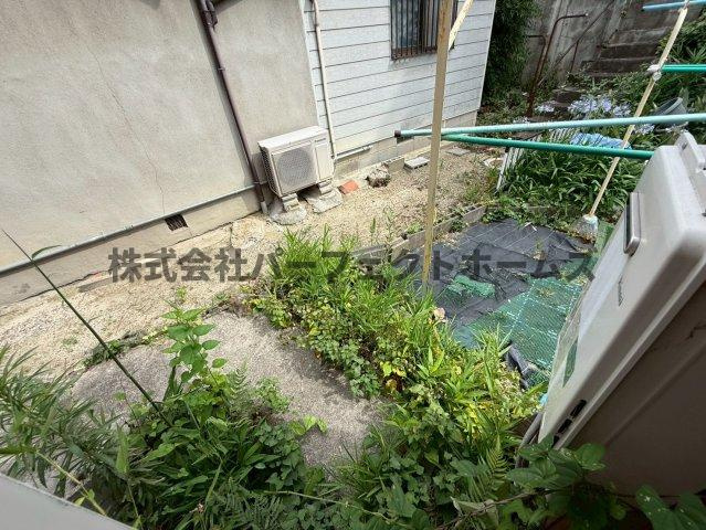 香里ヶ丘1丁目戸建　賃貸の庭|お庭も活用できます