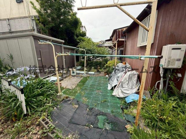 香里ヶ丘1丁目戸建　賃貸の庭|お庭でゆったりと過ごせます