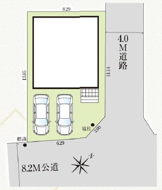 越谷市宮本町10期の区画図