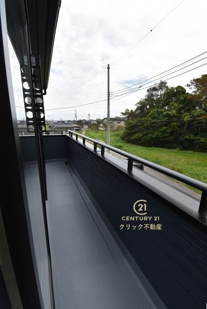 リーブルガーデン  日立市田尻町　6期　4のバルコニー|お部屋から出られるバルコニーです。ちょっと気分転換に外の景色を眺めて深呼吸もいいですね。