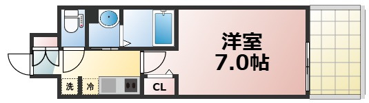 【間取り】 | Luxe大阪城南　仲介手数料無料