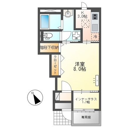 ハウゼ21Ⅱの間取り