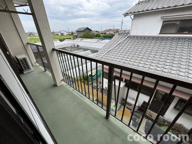 サンキエーム吉永のバルコニー