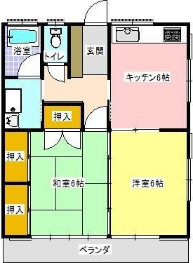 サンキエーム吉永の間取り