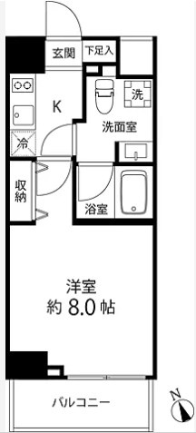 DeLCCS IKEBUKUROの間取り