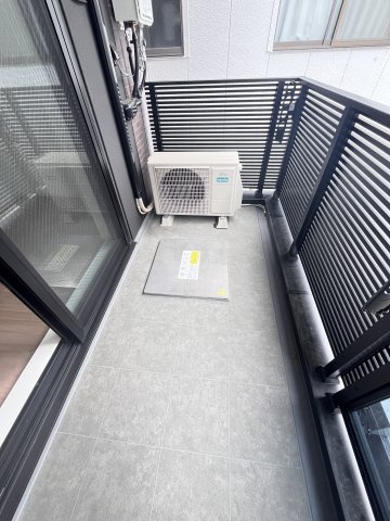 大阪市都島区中野町４丁目の賃貸マンションのバルコニー