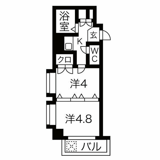 【間取り】 | ラディアントⅢ