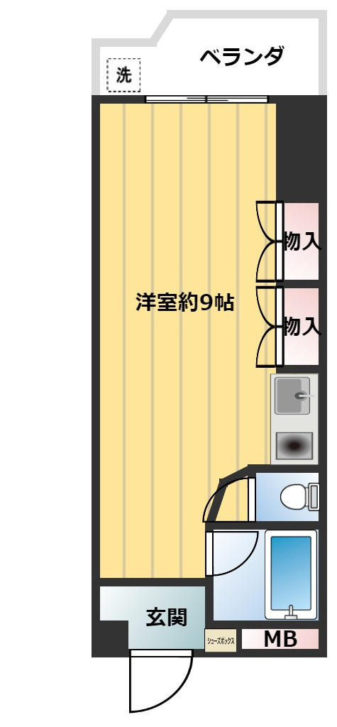 シャローム山城の間取り