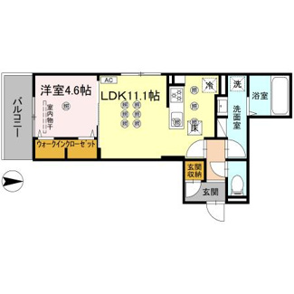 【間取り】 | クランツ朝生田