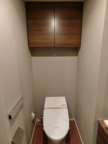 ザ・パークハウス新宿タワーのトイレ|ゆったりとした空間のトイレです