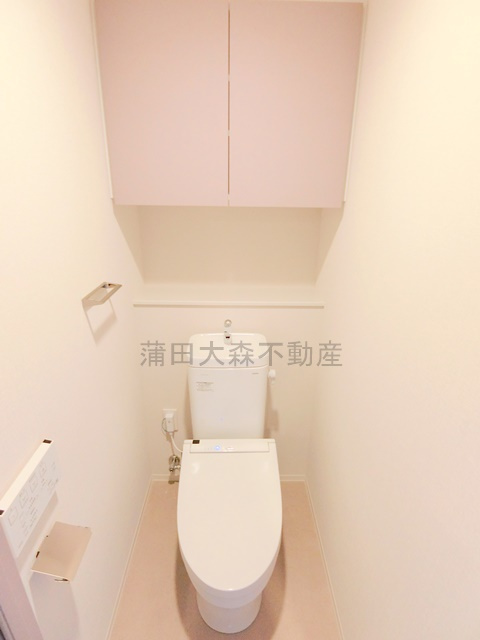 シーズンフラッツ大森北三丁目のトイレ|温水洗浄便座付きのトイレ
