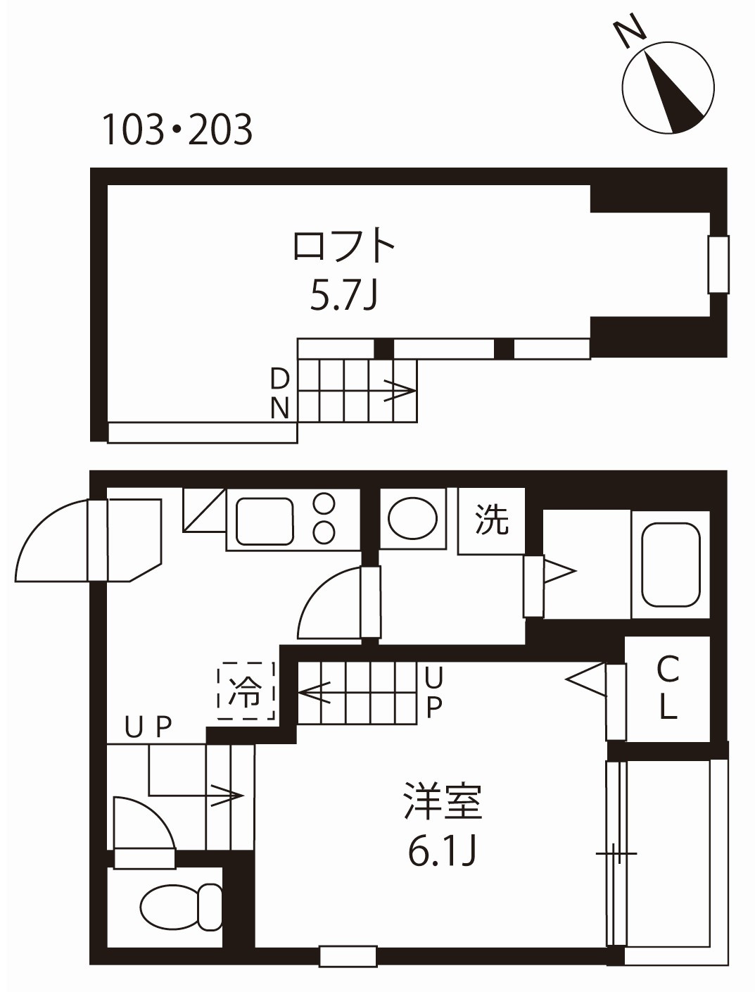 カームオーシャンの間取り