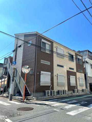 葛飾区東四つ木２丁目のアパートの外観