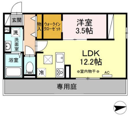 【間取り】 | ウエストヒルズ那珂川 | 現況優先