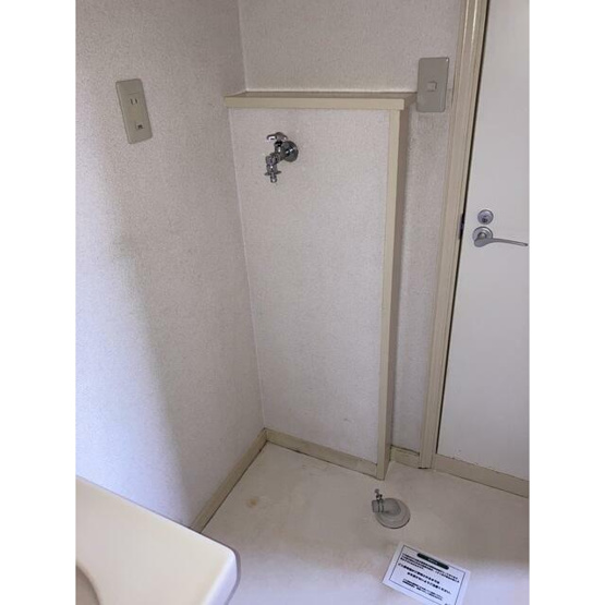 【設備】 | 中村メゾネット | 室内洗濯機置き場。