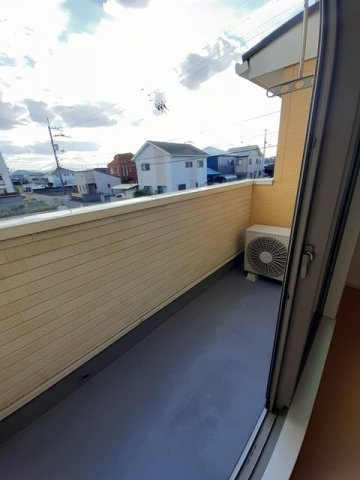 クラール元山サウスＡのバルコニー|開放的で明るい空間を演出してくれるバルコニーです