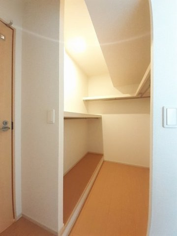 クラール元山サウスＡの収納|ちょっとした収納スペースも充実しています