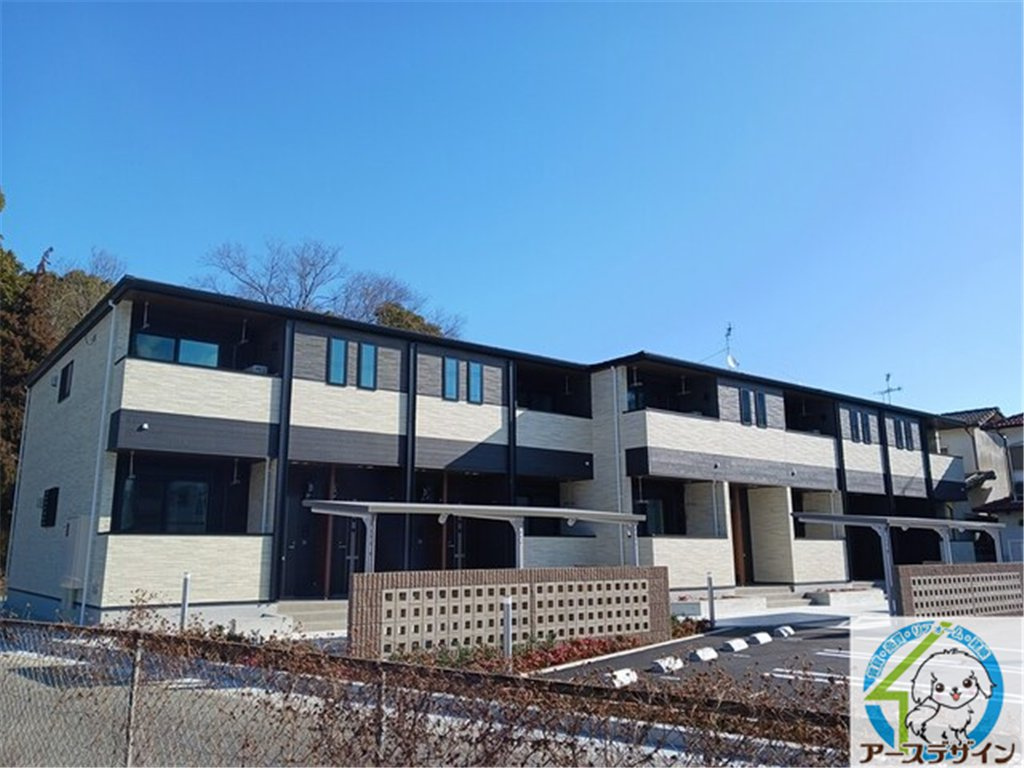 アンソレイエ加古川山手の外観パース
