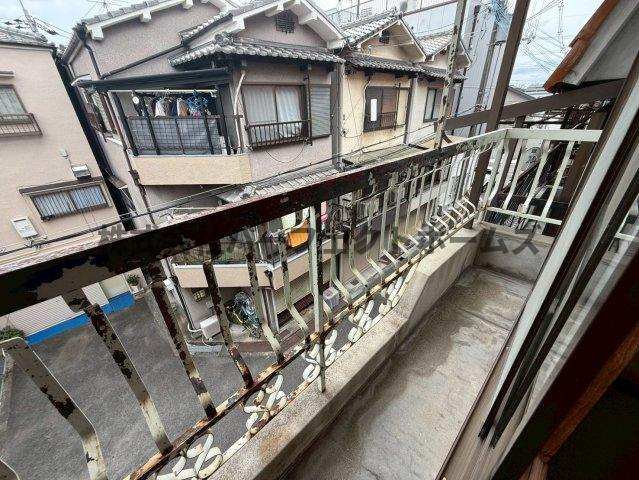 甲斐田東町戸建　賃貸のバルコニー|広々としたバルコニーです