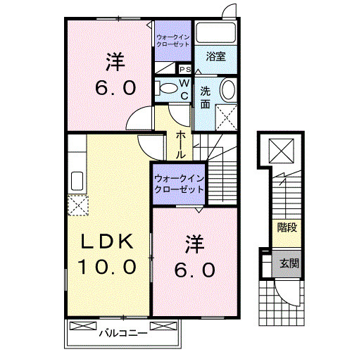 グレース　Ⅱの間取り