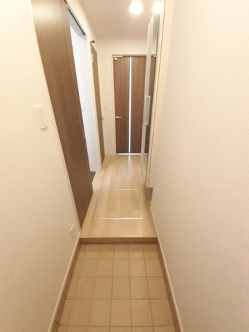 リュシータ　Ｂの玄関|ゆったりとした玄関です