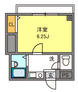 【間取り】 | 第５６シンエイビル