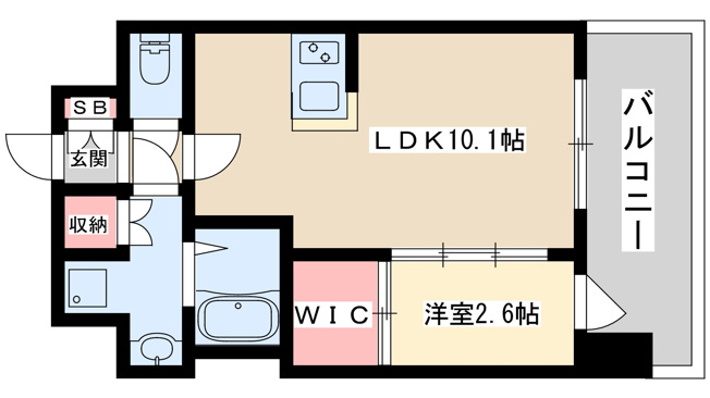 【間取り】 | セレニテ十三ミラク