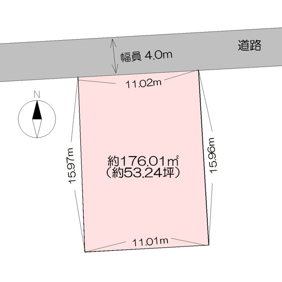 【土地図】 | 売地　高知市福井町　＠28.92万
