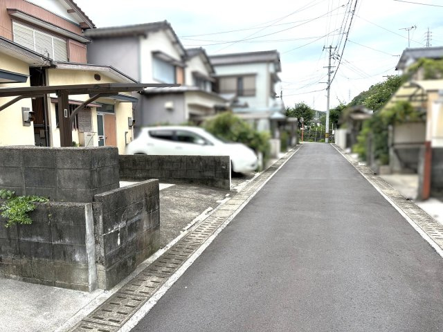【前面道路含む現地写真】 | 売地　高知市福井町　＠28.92万