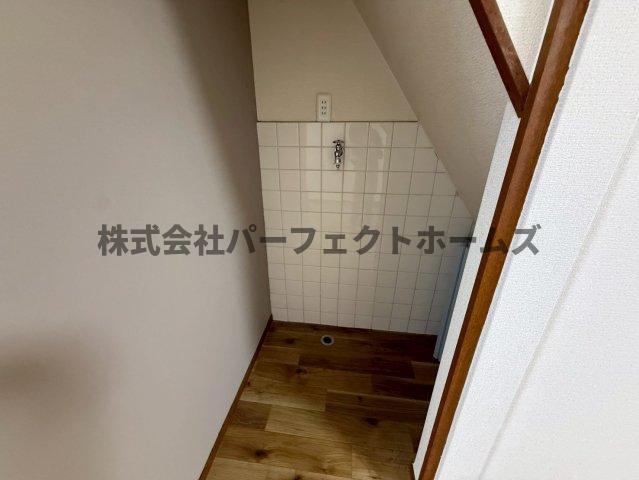 尊延寺6丁目戸建　賃貸の設備|洗濯機置場