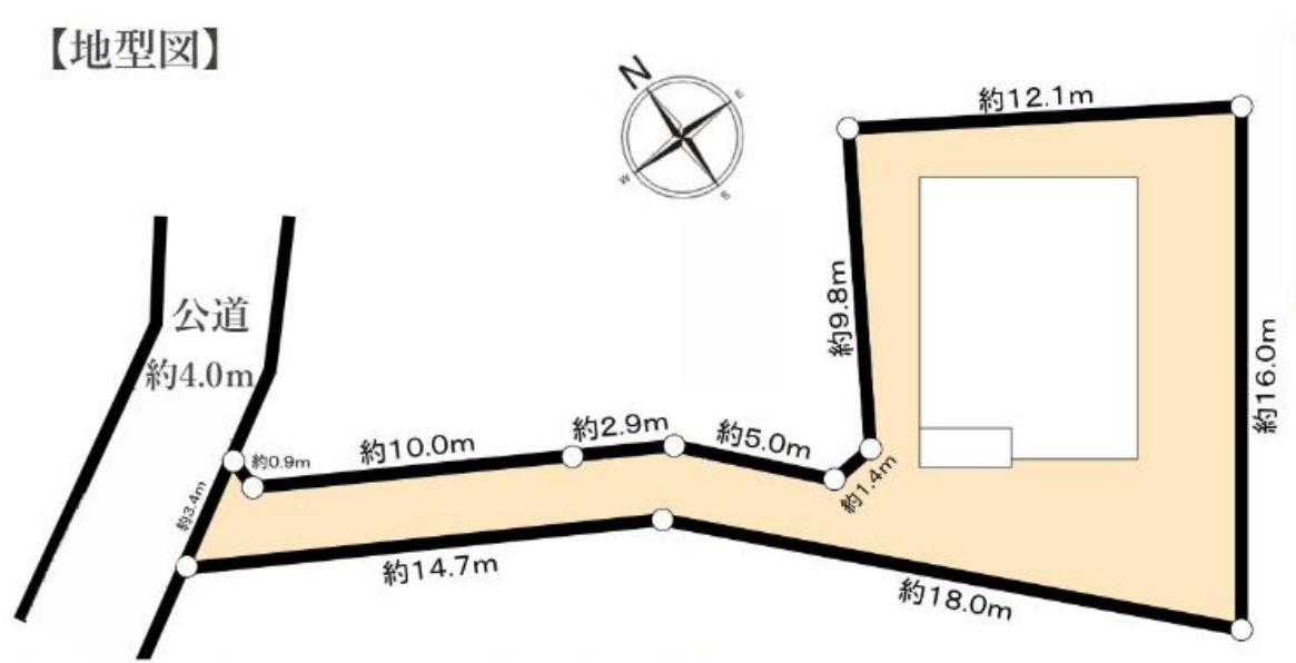 横浜市緑区東本郷5丁目 新築戸建て【仲介手数料無料】の区画図