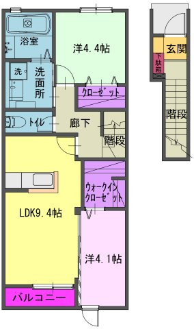エルシアの間取り