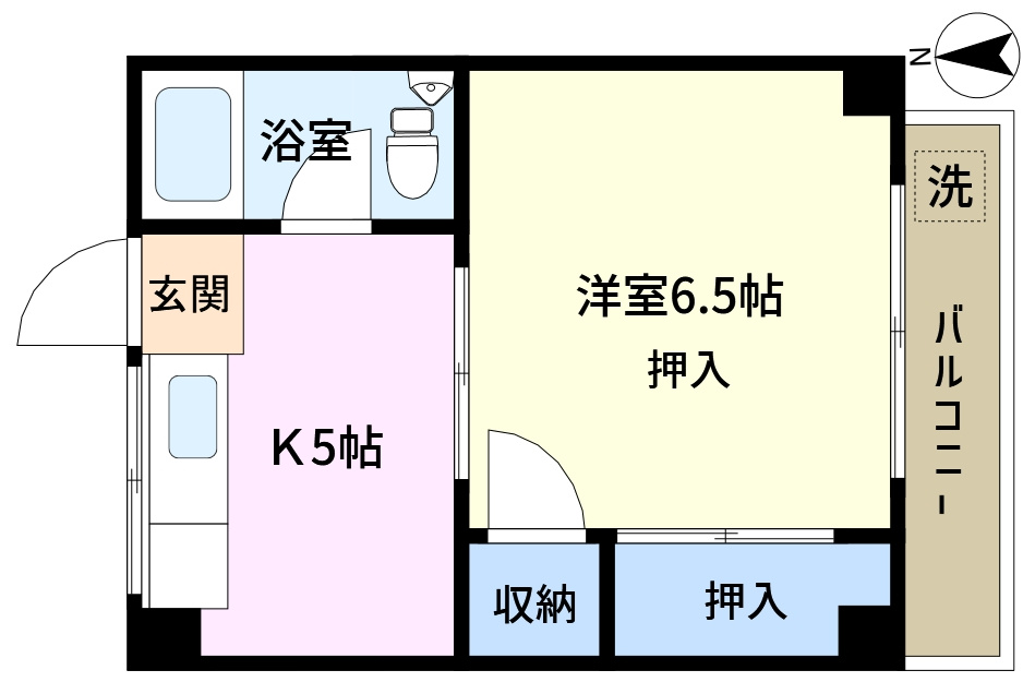 第一福島マンションの間取り