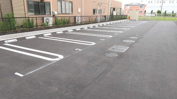 ハーベストの駐車場