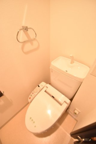 大阪市都島区東野田町２丁目の賃貸マンションのトイレ