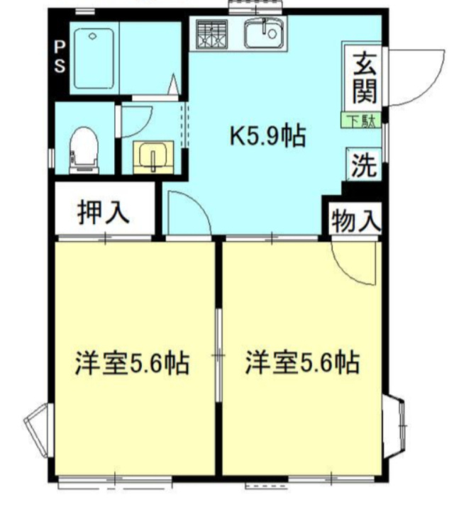 豊島区千早２丁目のアパート