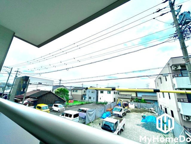 守山区鳥羽見3期の展望|大きな建物が無く抜けの有る眺望。