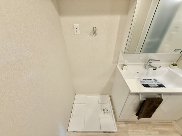 三旺マンション神丘公園の洗面所