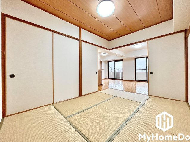 ダイナース千代田橋の和室|客間にもなる十分な広さの和室です。